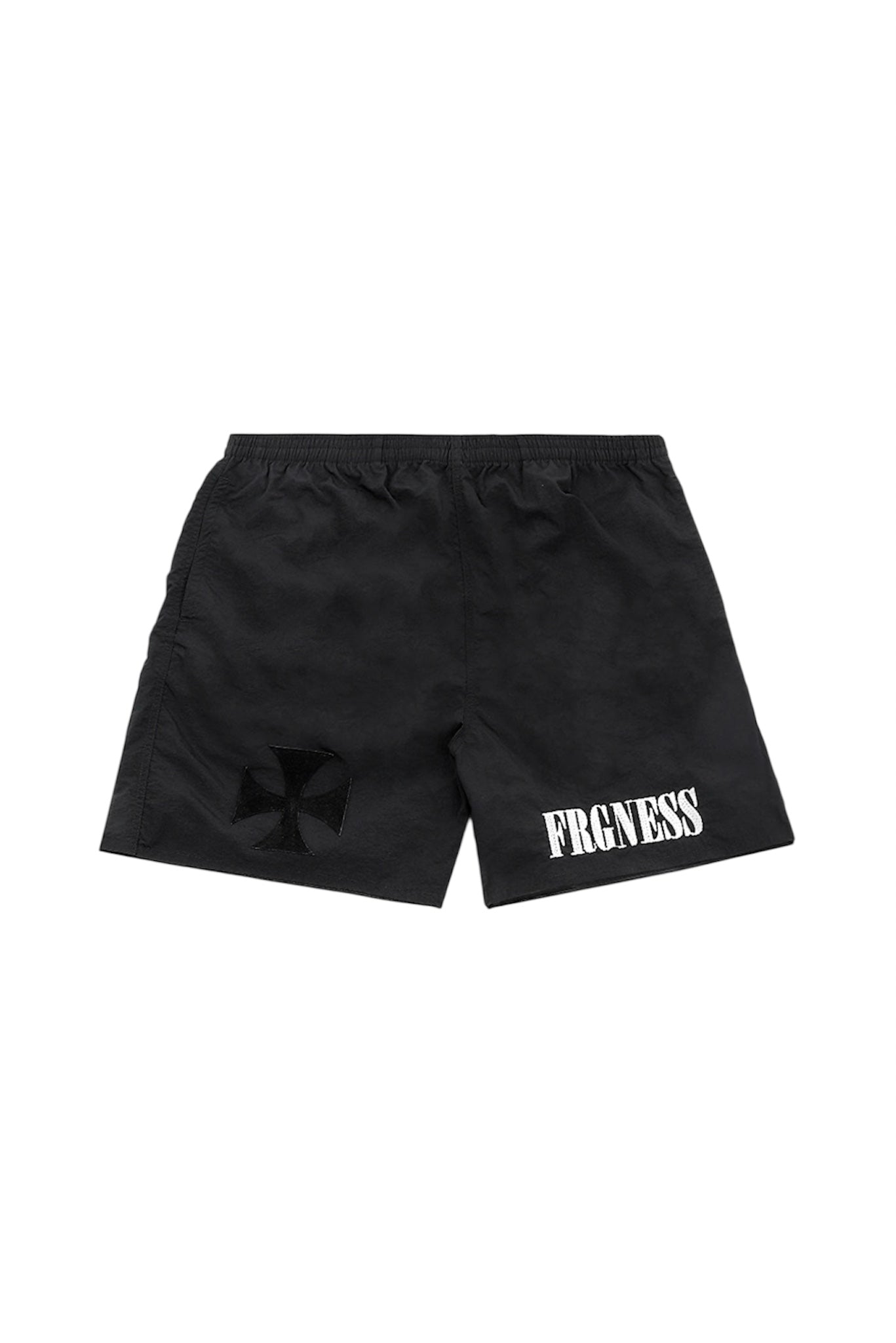 Leather Cross Shorts